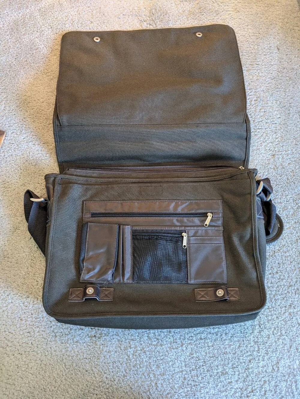 Vintage Messenger Bag Canvas Gemline Autotrader Laptop Weekender Pre-owned